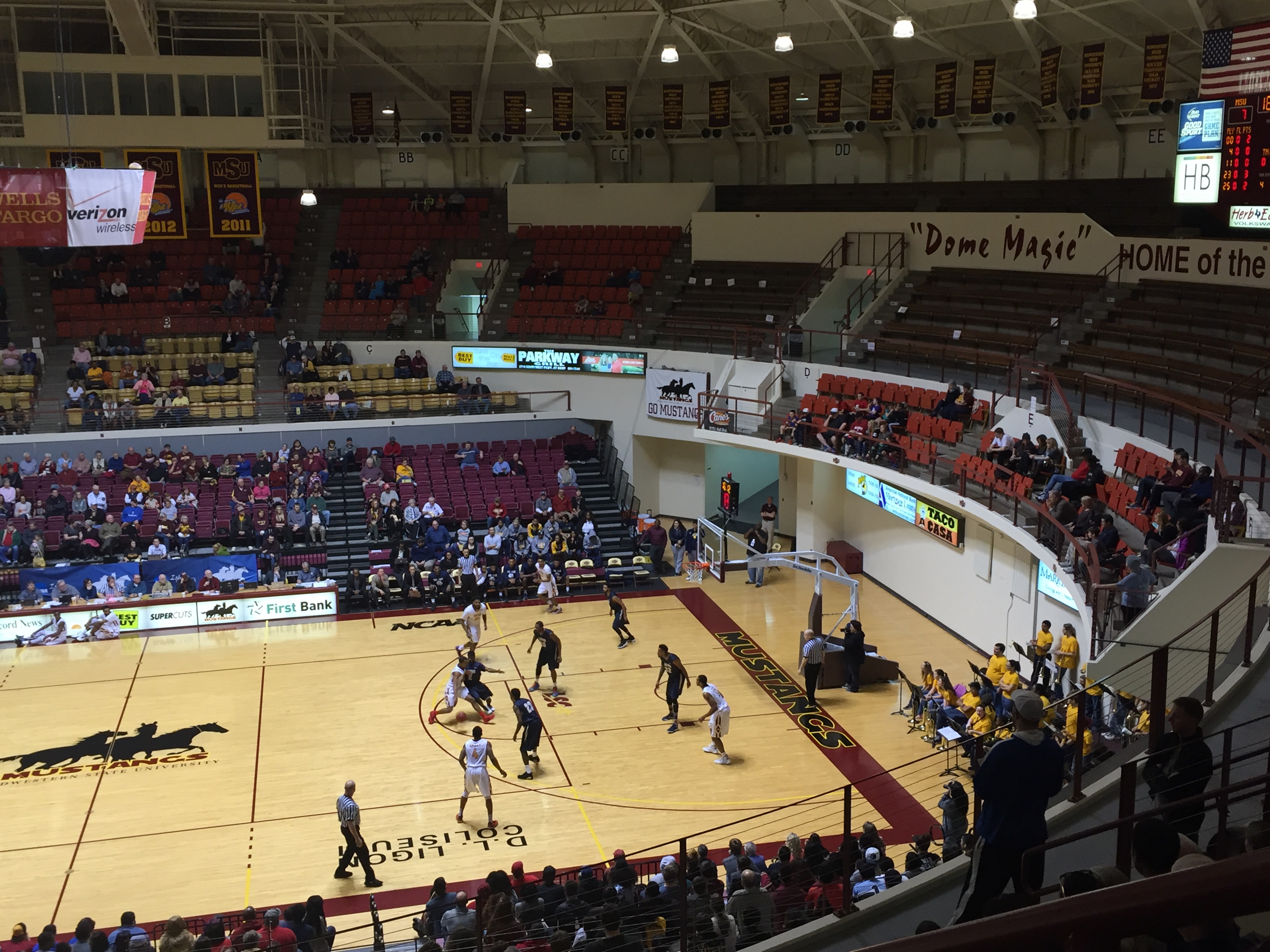 Midwestern State University Mustangs V Texas A M University Commerce 
