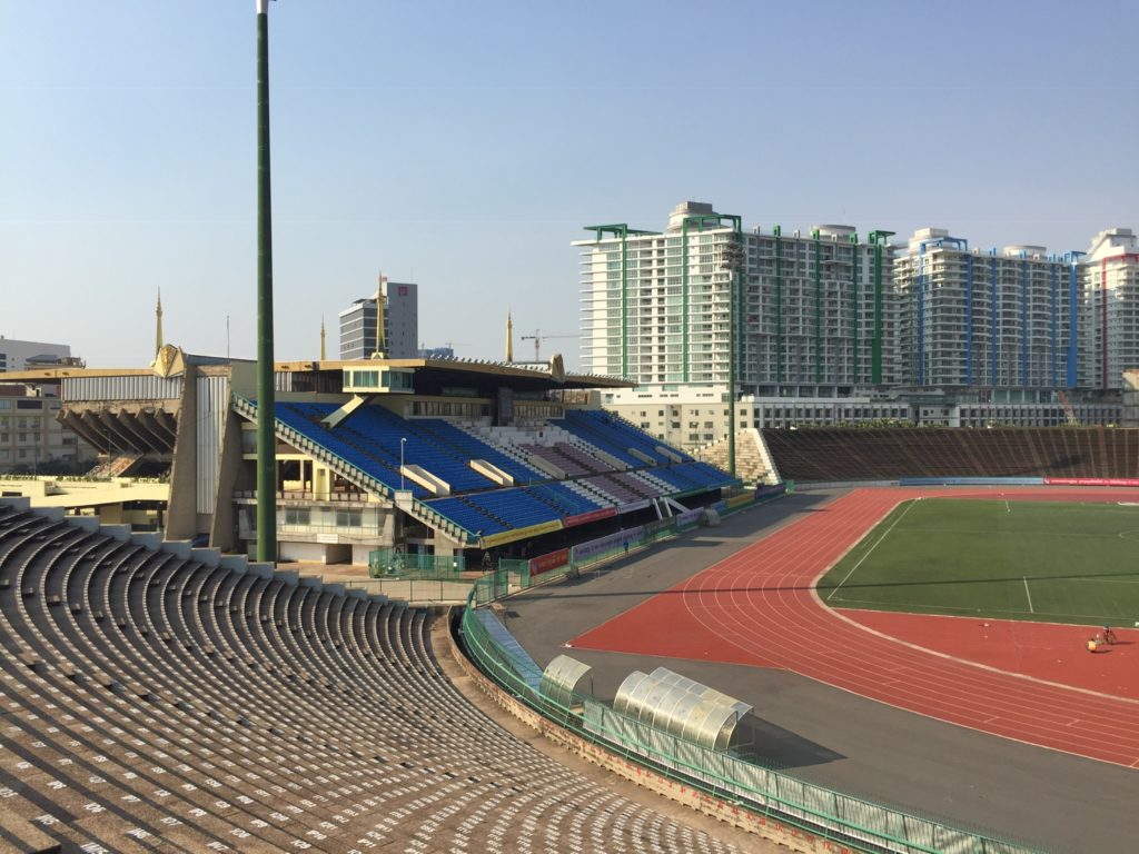 National Olympic Stadium, Phnom Penh, Cambodia | Hopping across The Pond